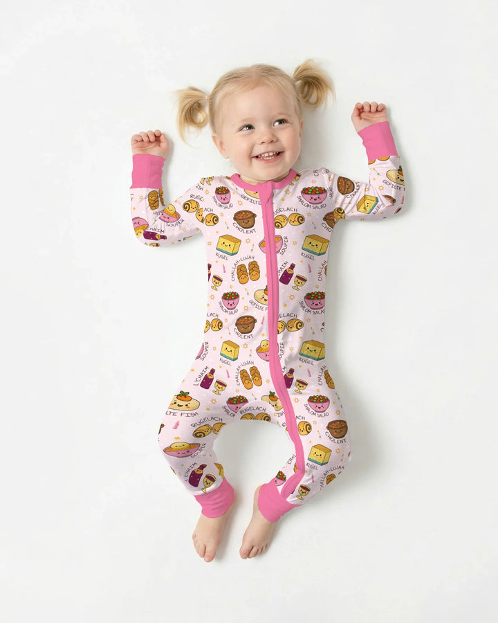 Shabbat Shalom Bamboo Convertible Zippy