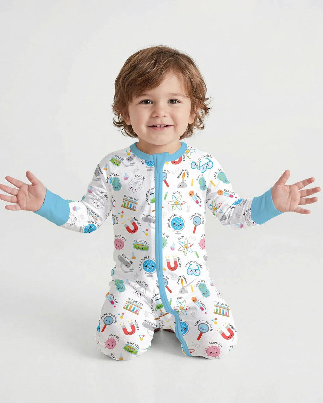 Science Fun Family Matching Bamboo Convertible Zippy