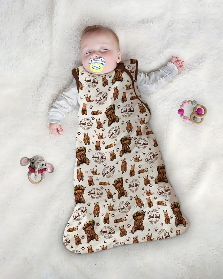 Daddy Bear It's Not A Dad Bod Bamboo Sleep Bag