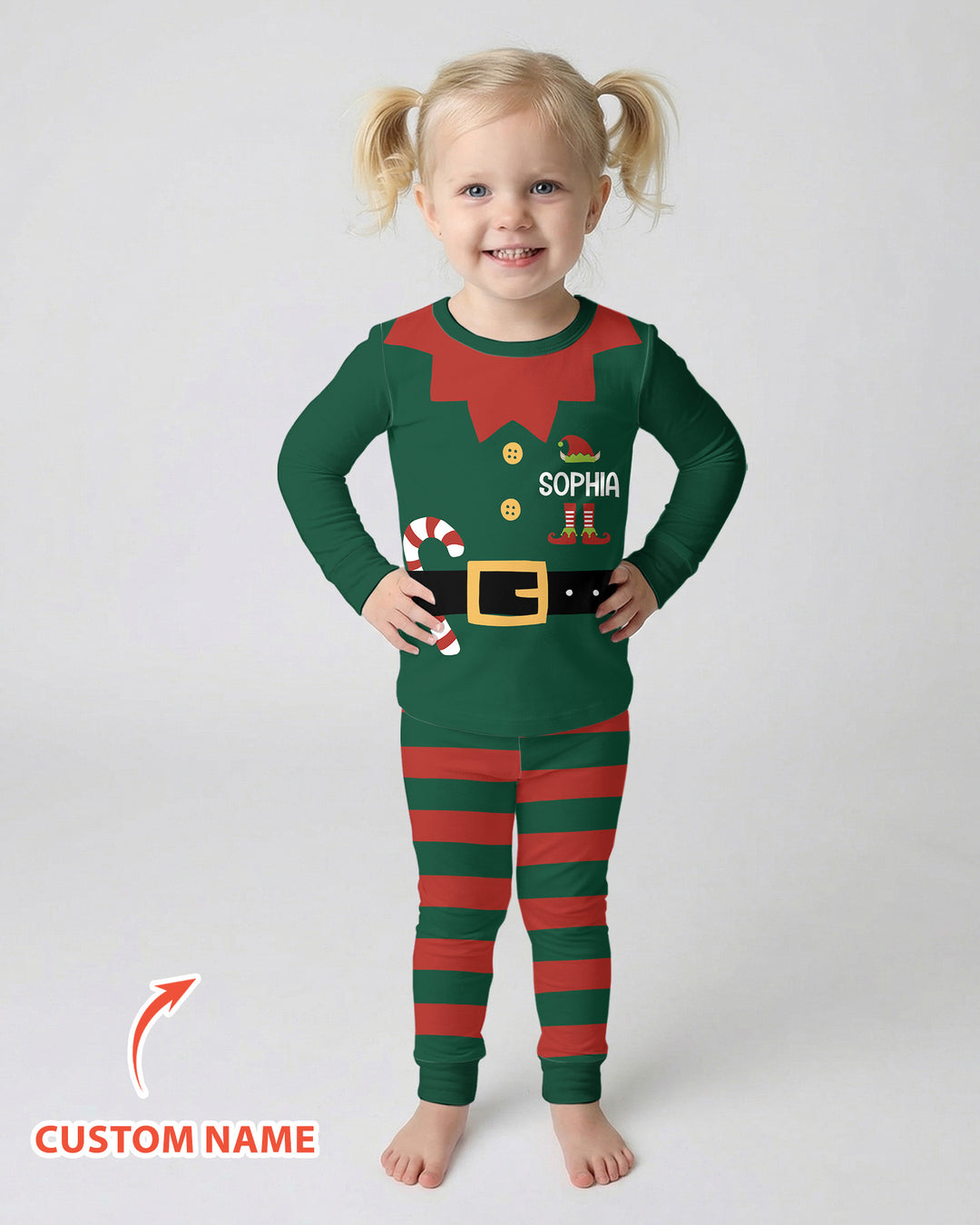 Funny Christmas - Family Matching Bamboo Two Piece Long Sleeve Pajama Set