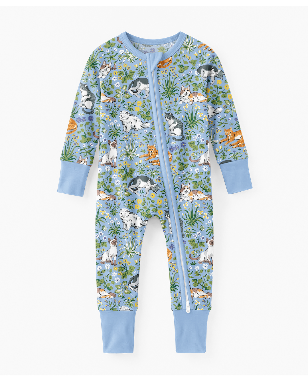 Kitten Garden Family Matching Bamboo Convertible Zippy
