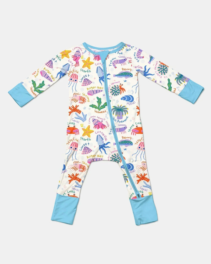 Tide Pool Pals Bamboo Convertible Zippy