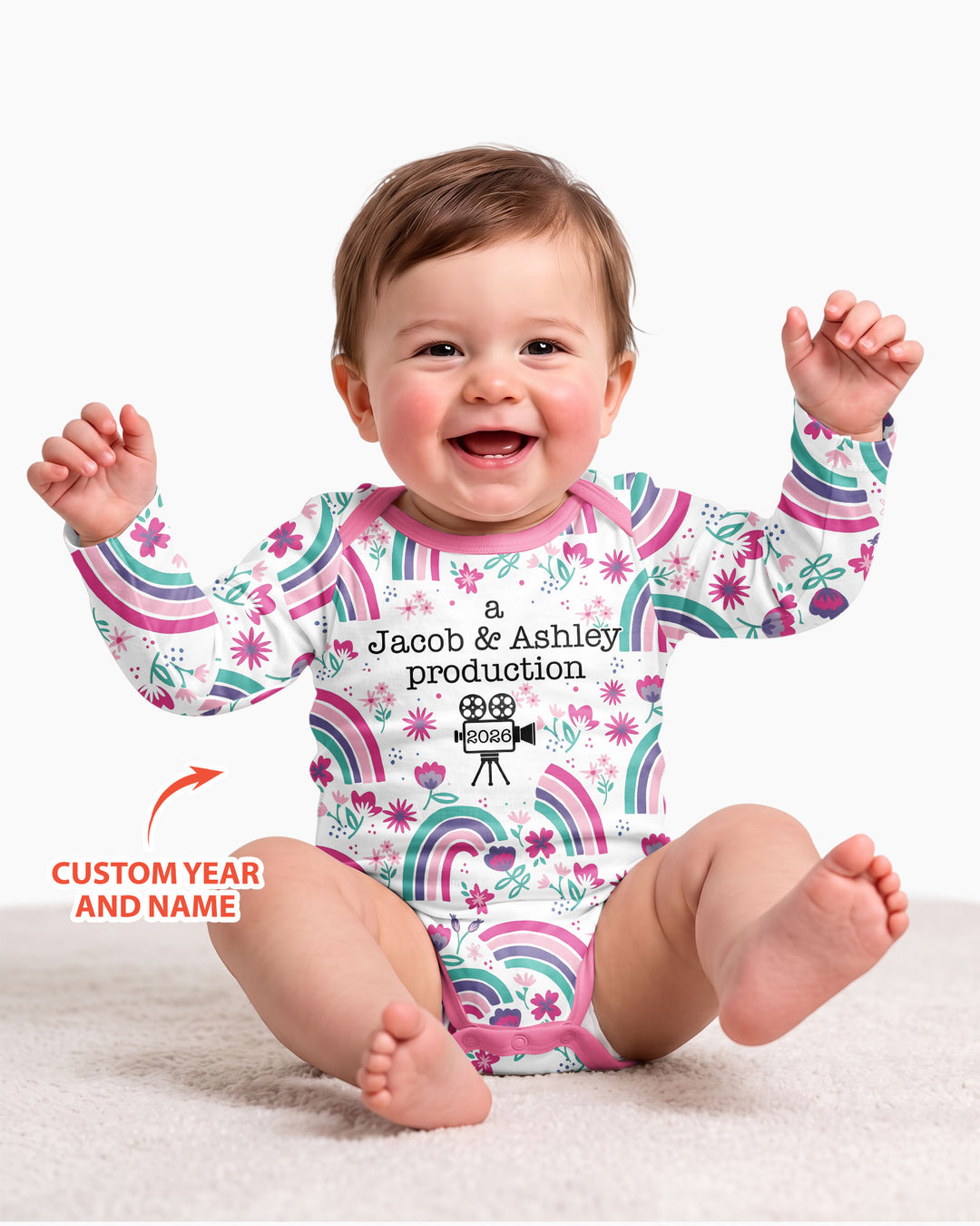 Baby Coming Soon Bamboo Bodysuit