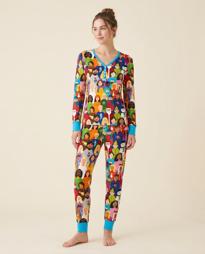 Together for Christmas Bamboo Women Pajama Set
