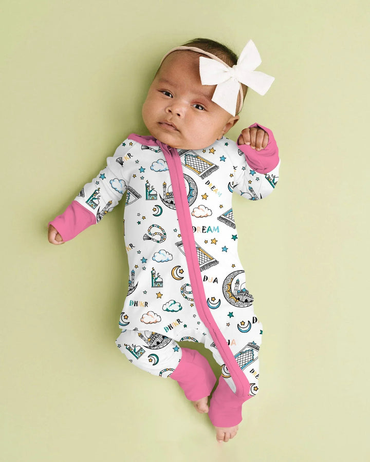 Dua, Dhikr, Dream Matching Family Bamboo Convertible Zippy