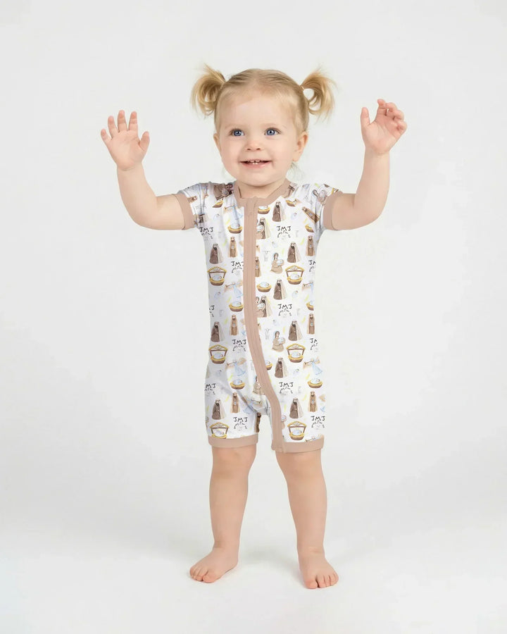 Holy Family Bamboo Shorty Zippy