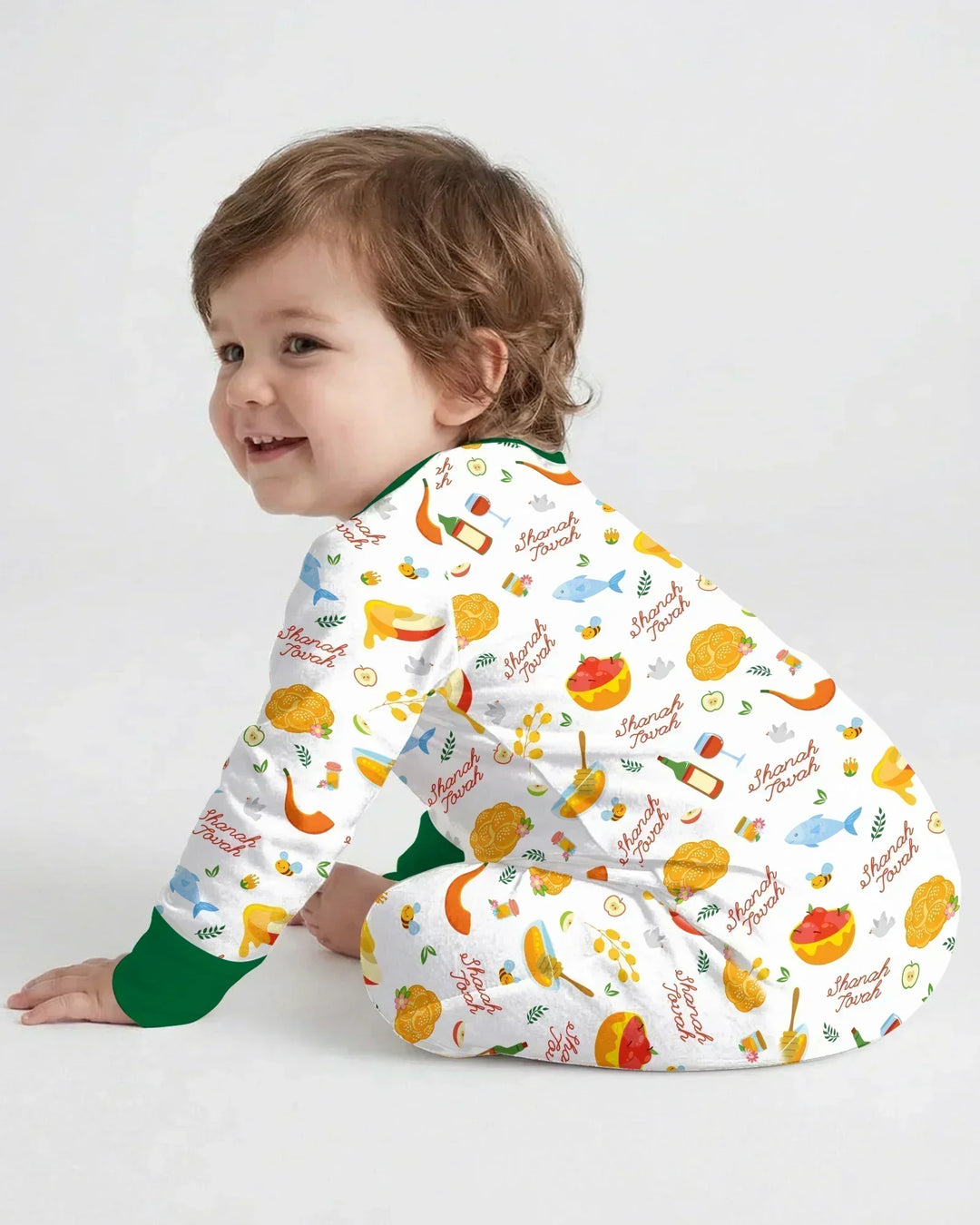 Shanah Tovah Family Matching Bamboo Convertible Zippy