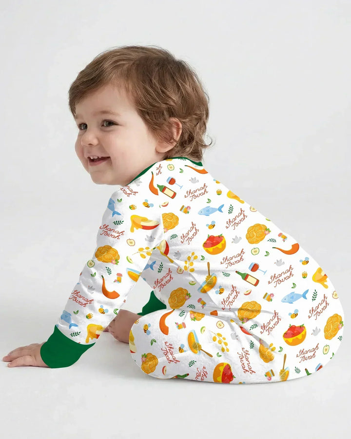 Shanah Tovah Family Matching Bamboo Convertible Zippy