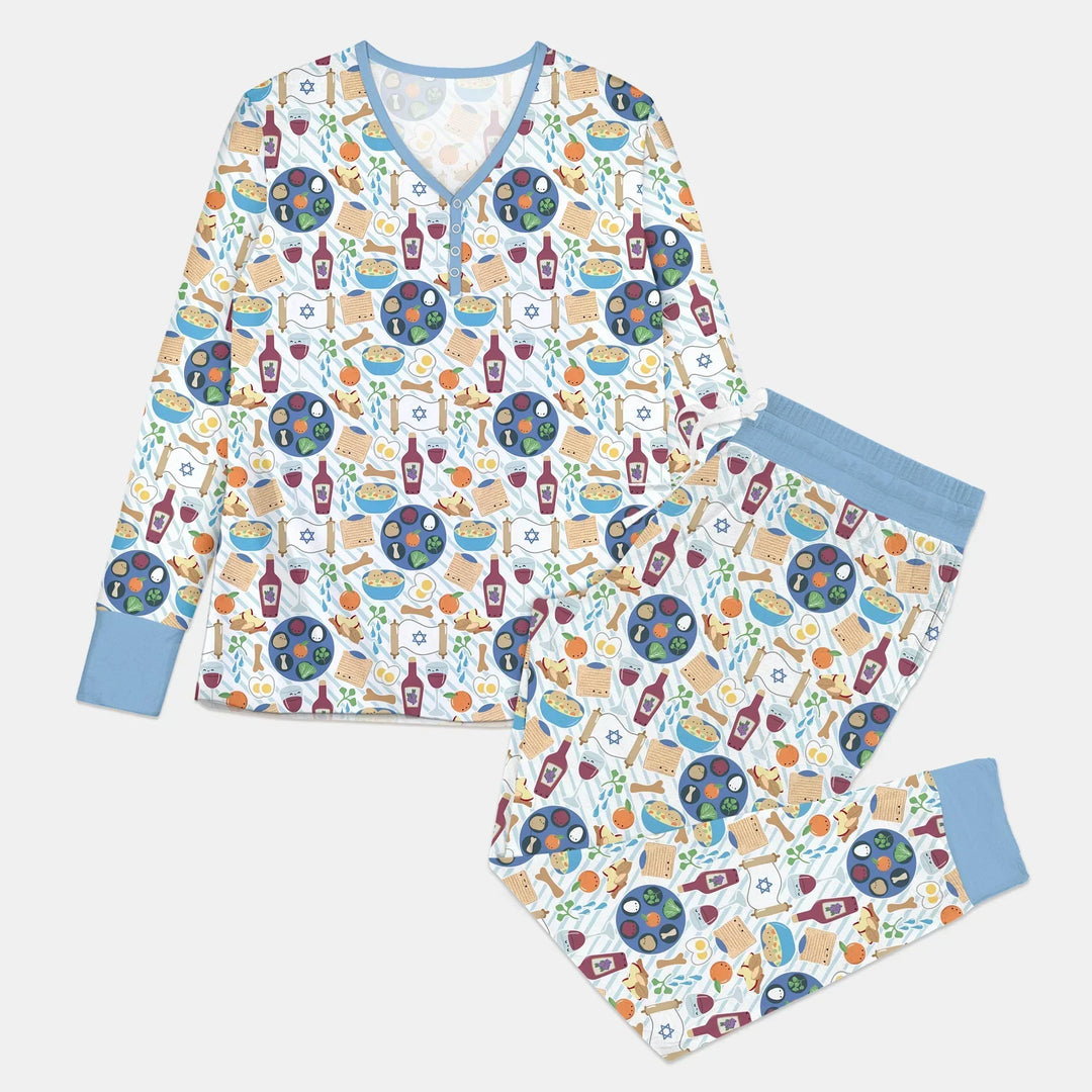 Passover Meal Bamboo Women Pajama Set