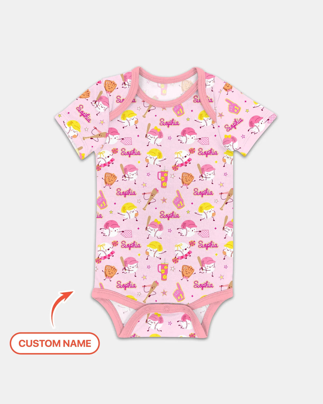 Baseball Mama and Mini Matching Bamboo Bodysuit