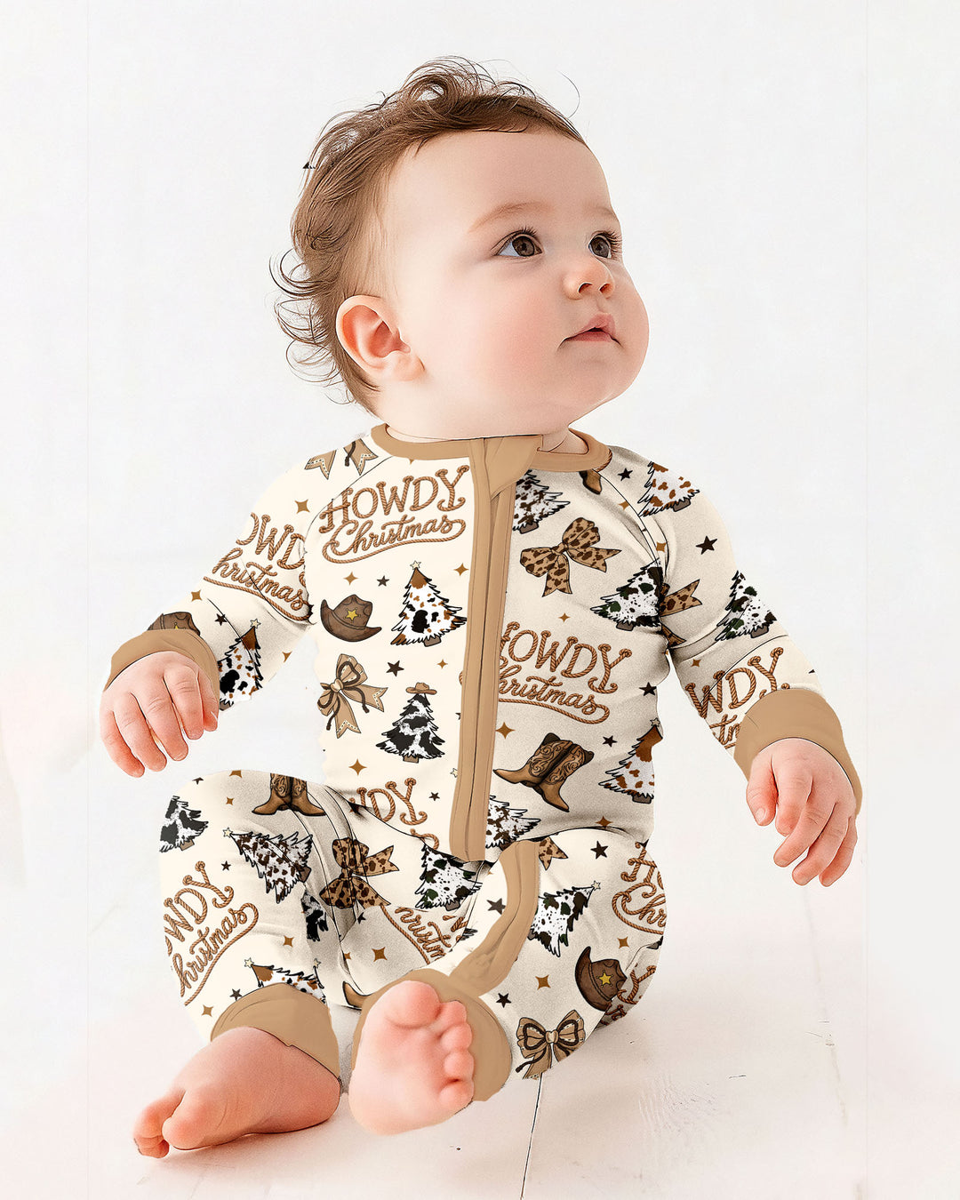 Coquette Western Howdy Christmas Bamboo Convertible Zippy