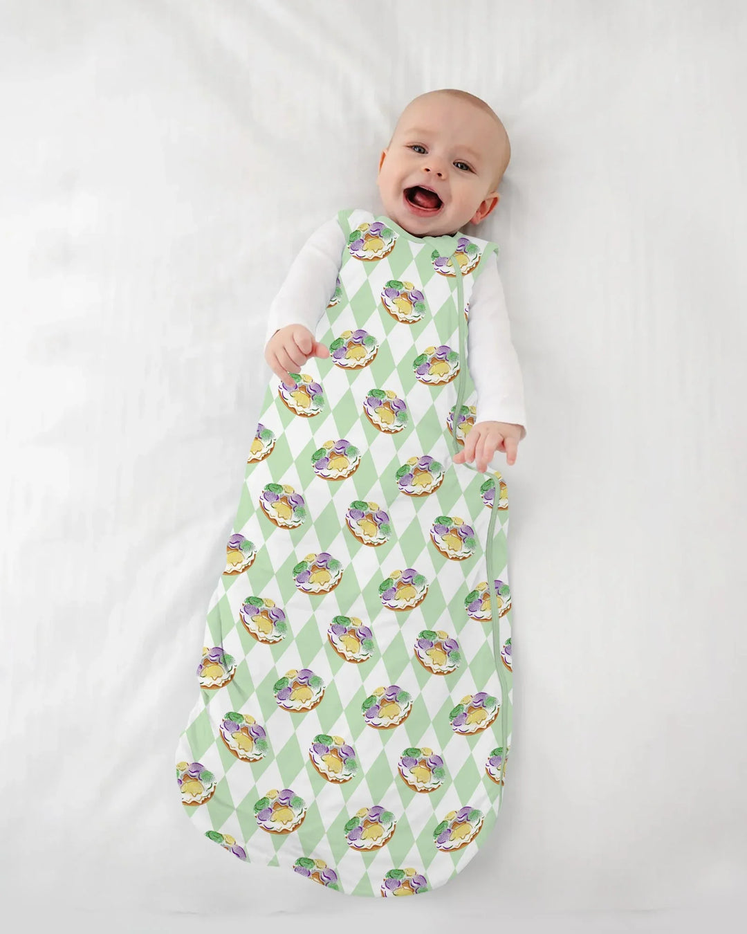 Mardi Gras Donut Bamboo Sleep Bag