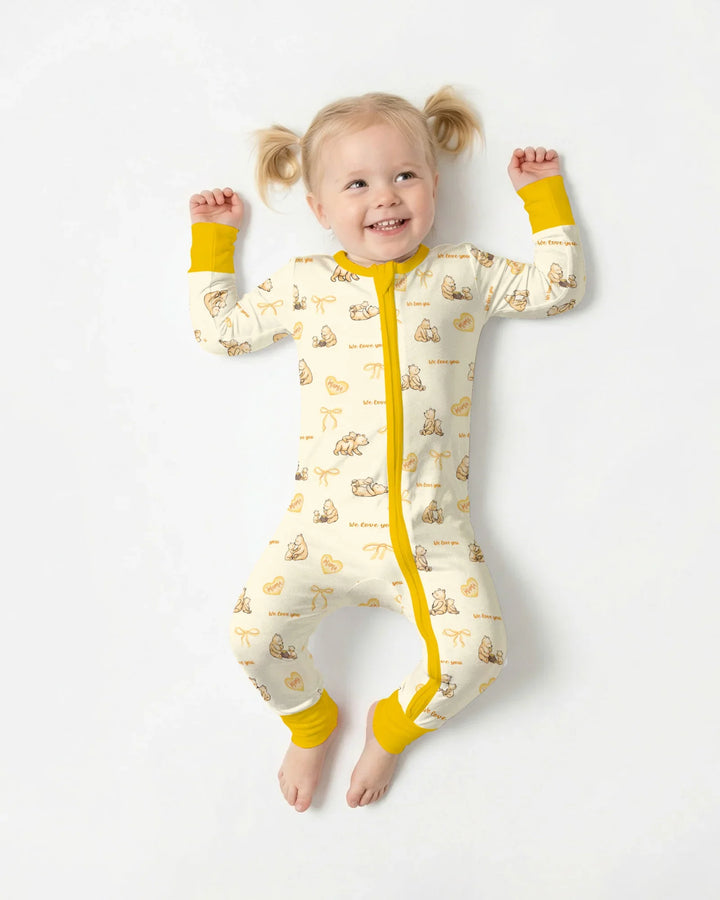 Sweat Yellow Mama Bear Convertible Zippy