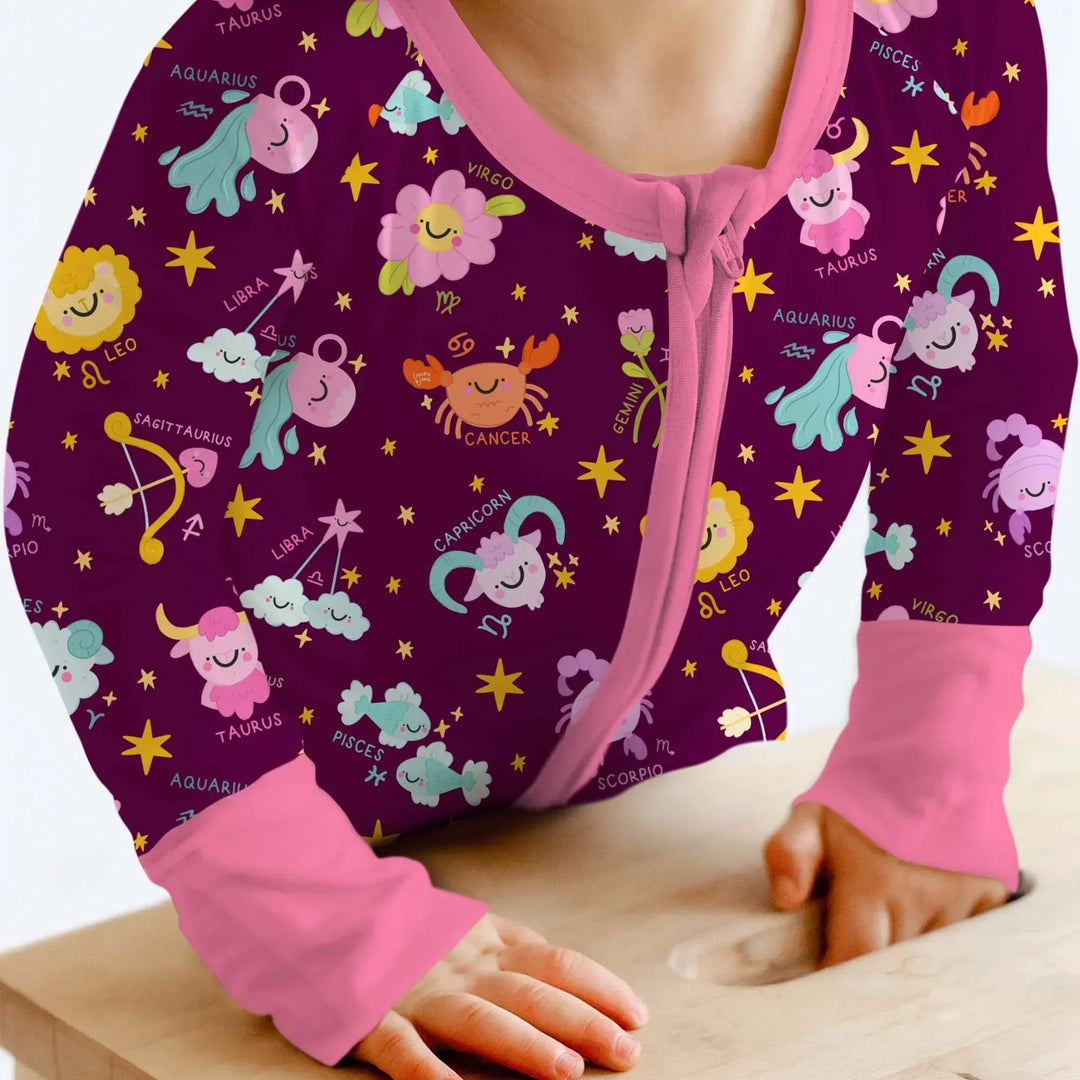 Zodiac Signs Bamboo Convertible Zippy