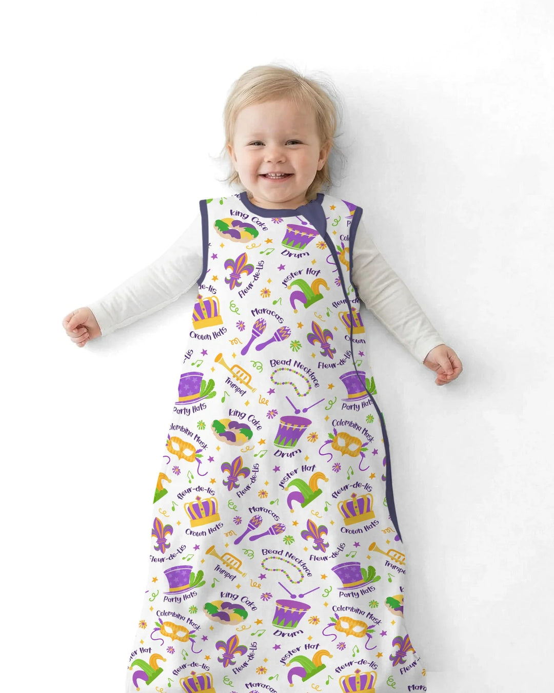 Mardi Gras Family Matching Bamboo Sleep Bag