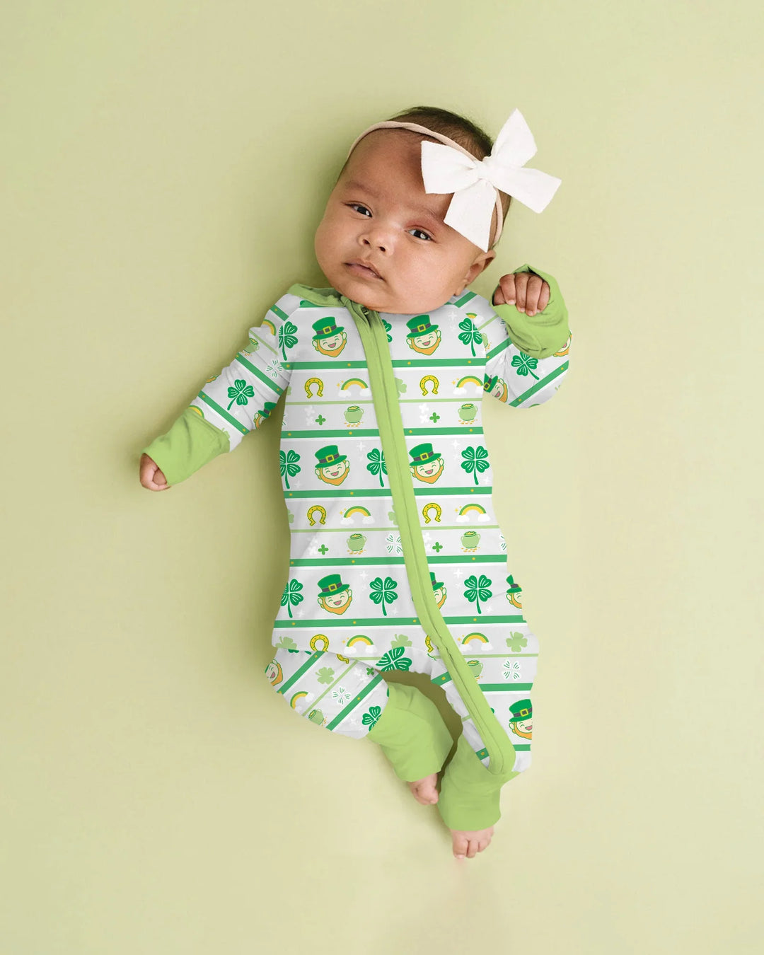 Happy Saint Patrick's Day Bamboo Convertible Zippy