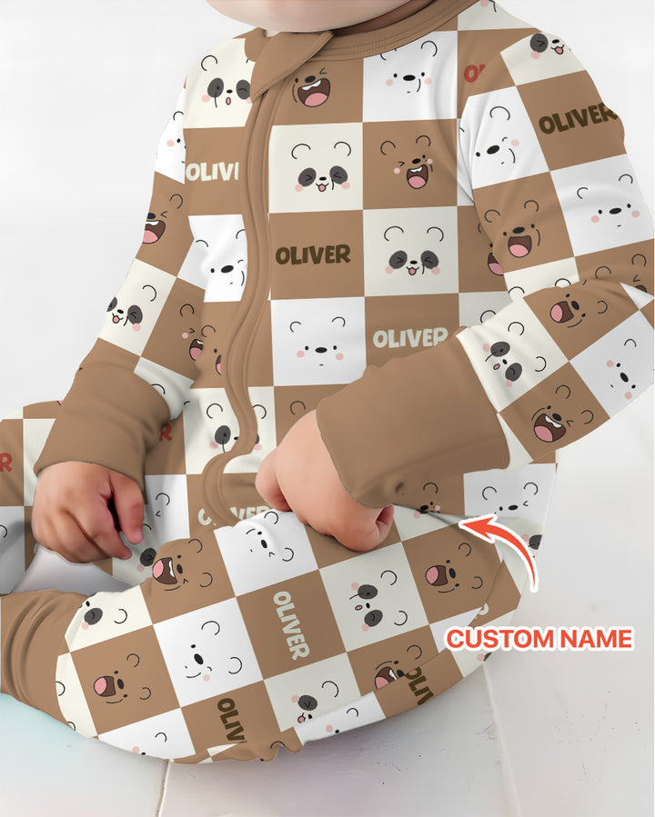 I Am Baby Bears Bamboo Convertible Zippy