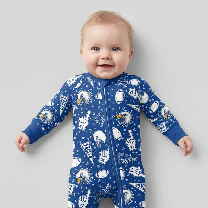 Let's go Eagles Bamboo Convertible Zippy