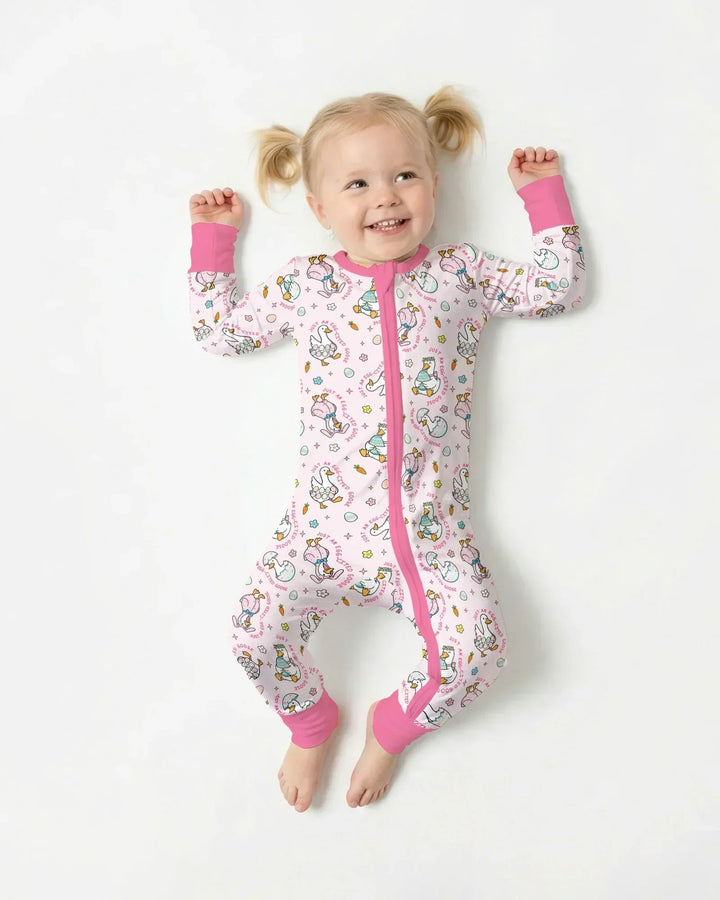 Easter Silly Goose Bamboo Convertible Zippy