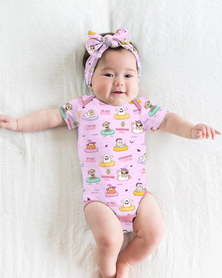 Summerween Cartoon Bamboo Bodysuit