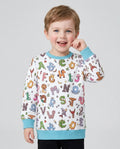 Animals Alphabet Bamboo Crewneck Sweatshirt