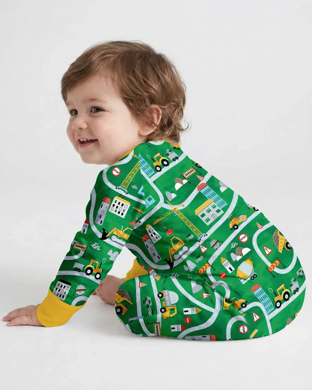 Little Builder Construction Zone Bamboo Convertible Zippy