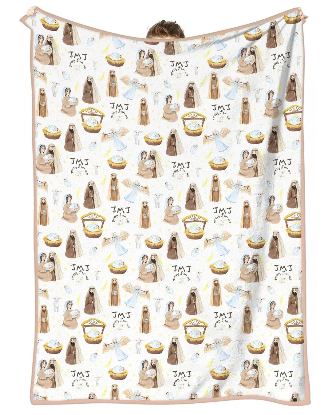 Holy Family Bamboo Blanket