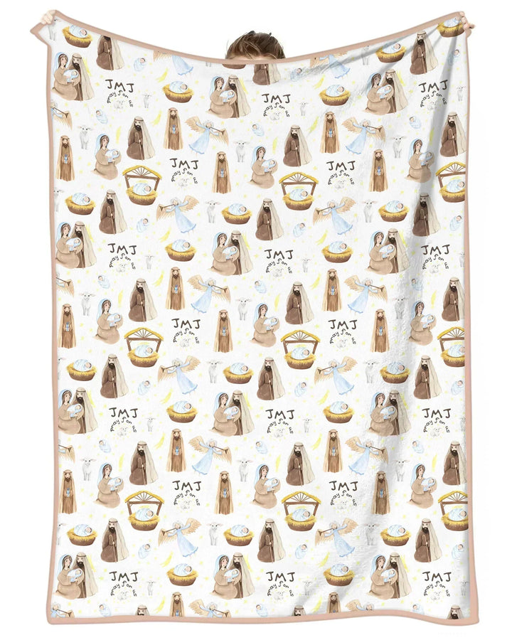 Holy Family Bamboo Blanket