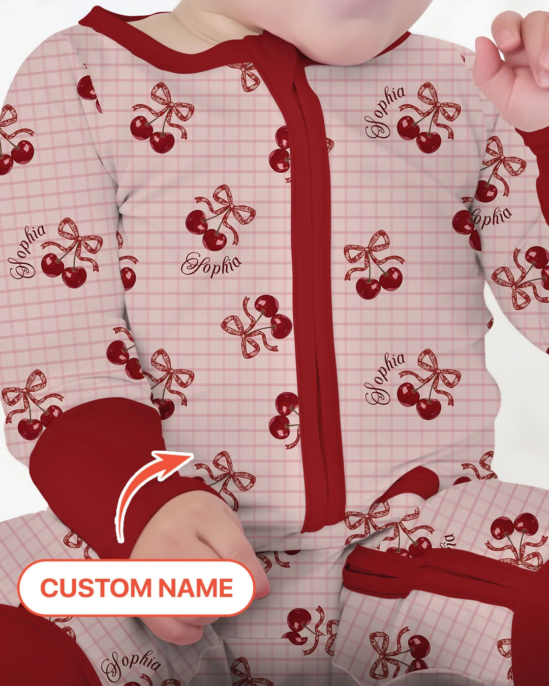 Cherry Mom and Me Bamboo Convertible Zippy