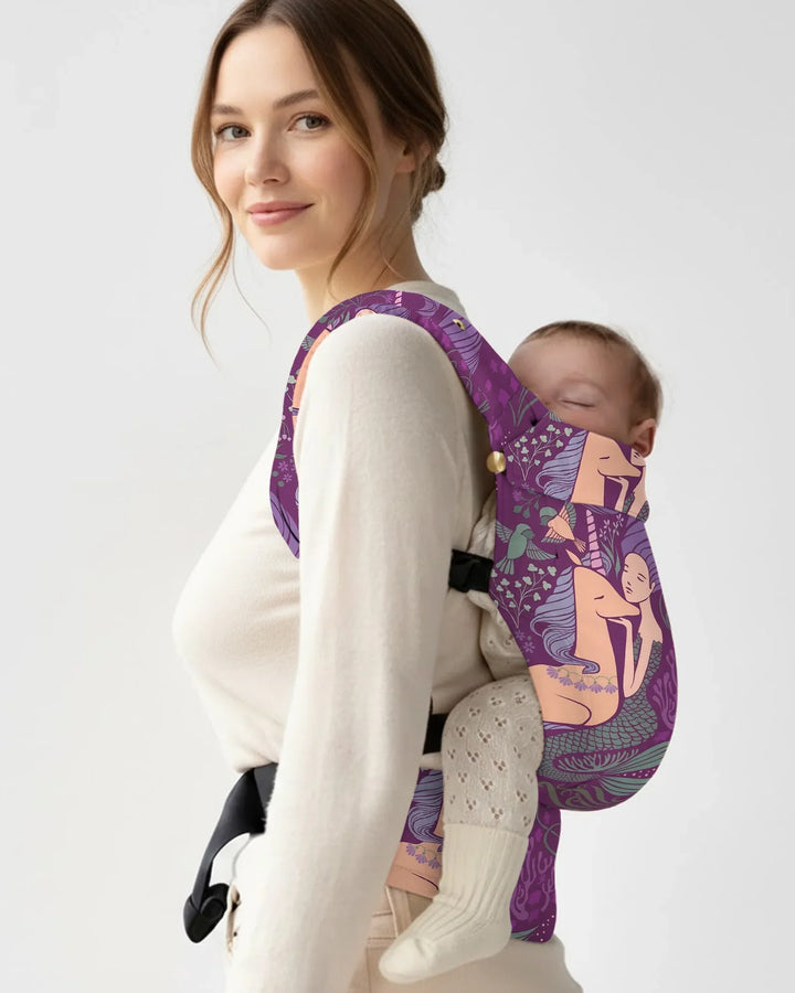 Whimsical Mermaid Garden Dream Baby Carrier