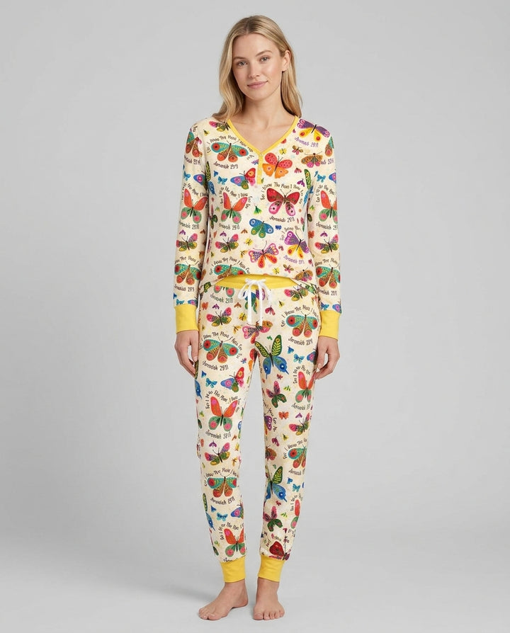 For I Know The Plans I Have For You Bamboo Women Pajama Set