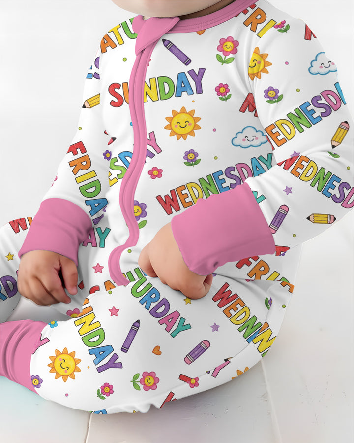Days of the Week Bamboo Convertible Zippy
