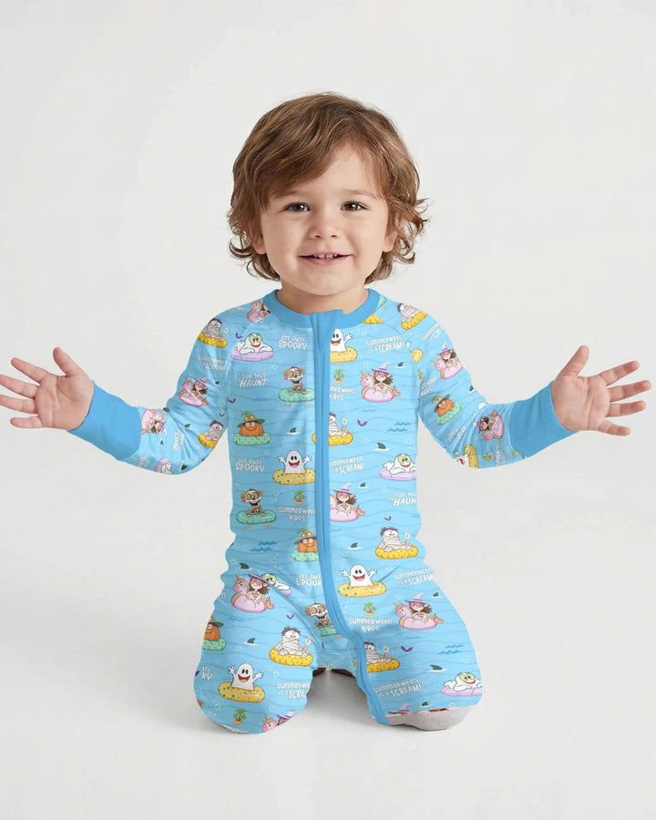 Summerween Cartoon Bamboo Convertible Zippy
