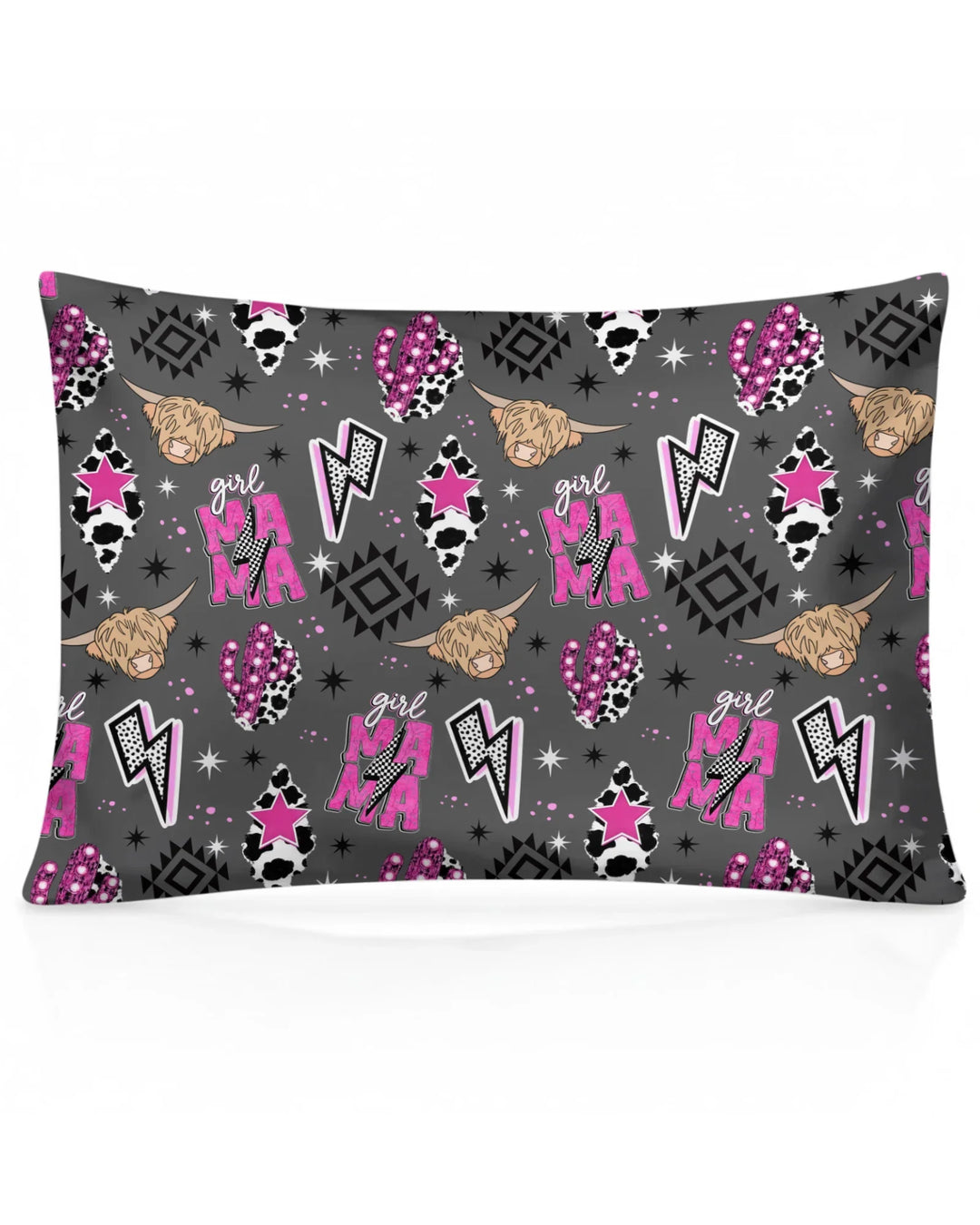 Western Mama & Me Matching Bamboo Pillow Case