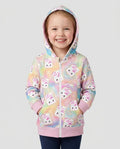 Kawaii Sprinkle Pastry  Bamboo Zip Hoodie