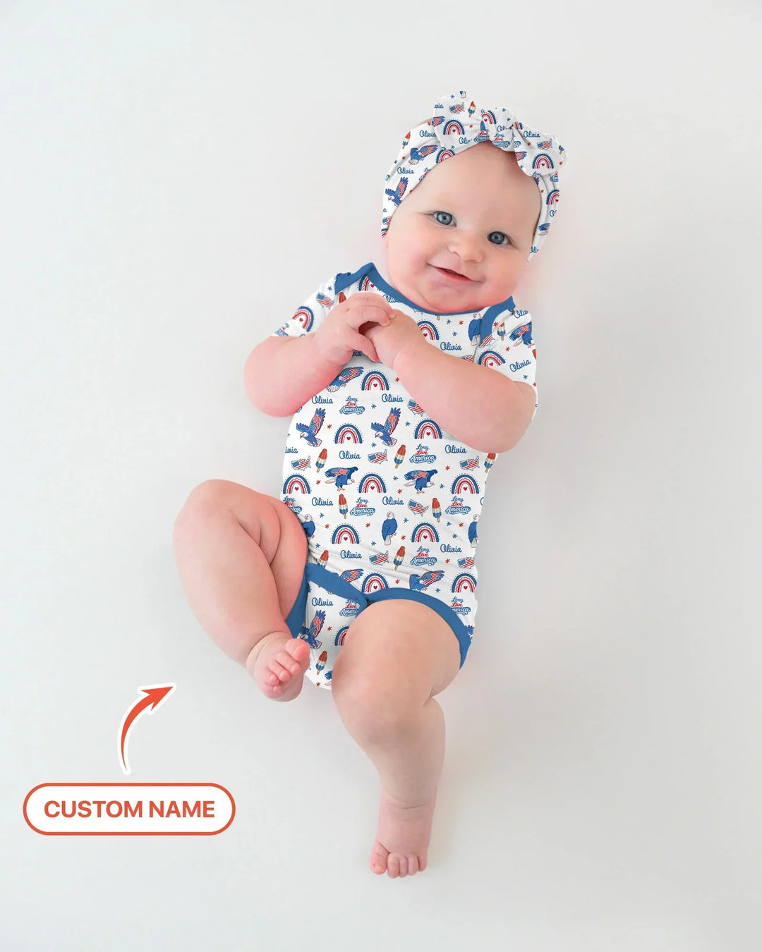 Long Live America Bamboo Bodysuit