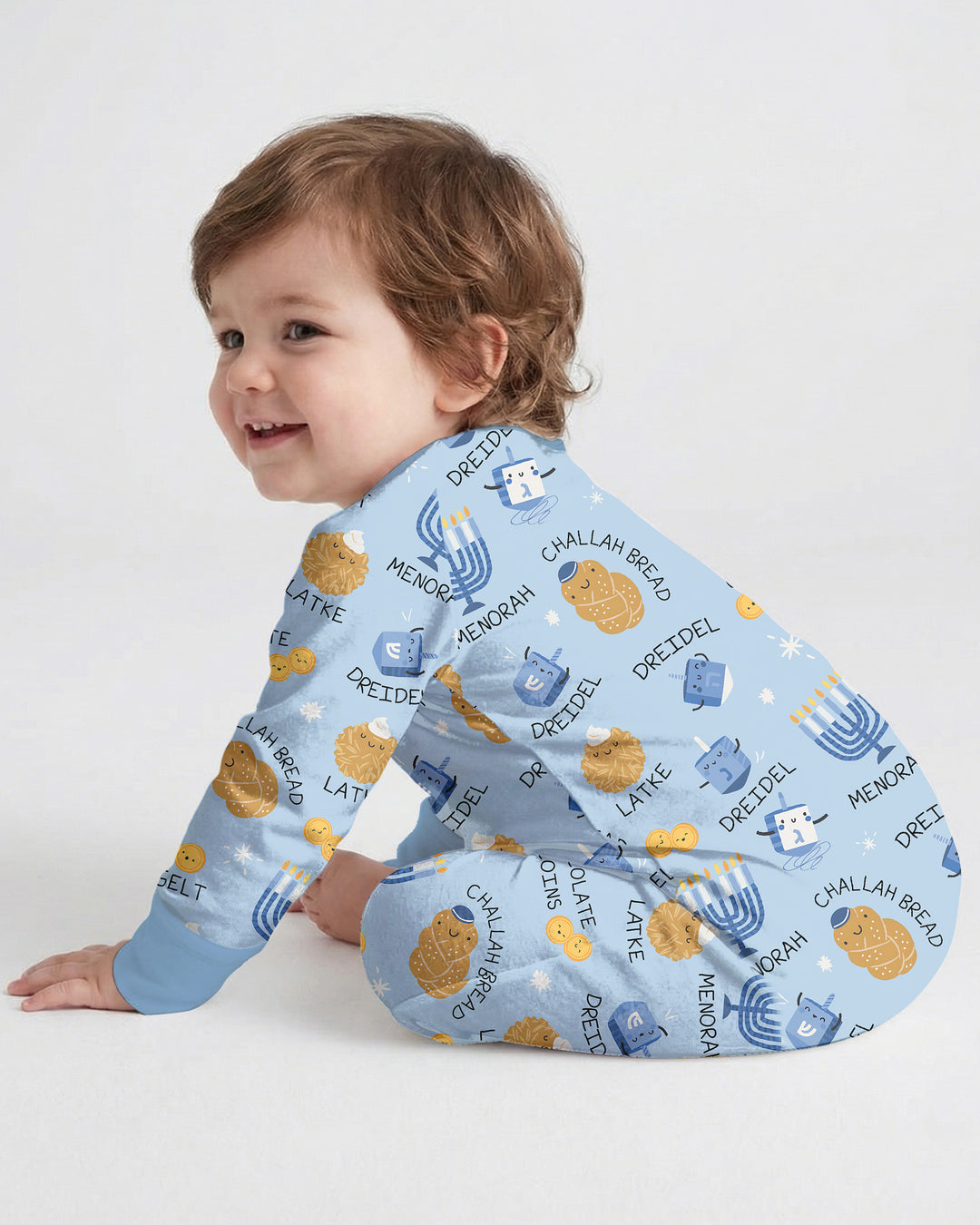 Family Hanukkah Matching Bamboo Convertible Zippy