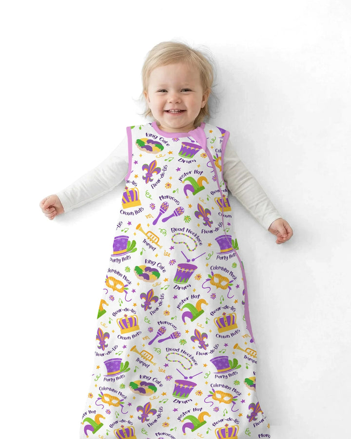 Mardi Gras Family Matching Bamboo Sleep Bag