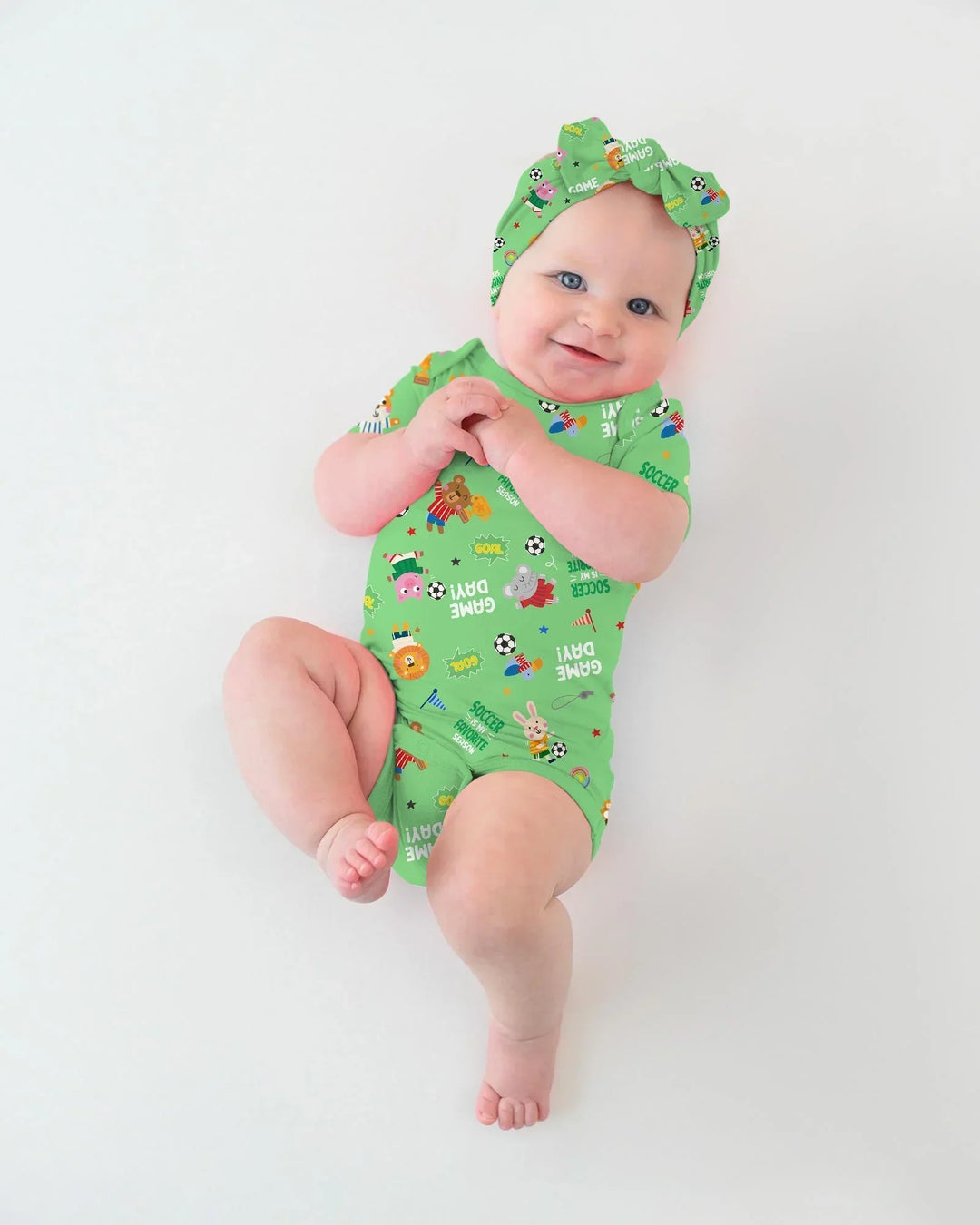 The World Cup Soccer Animals Bamboo Bodysuit