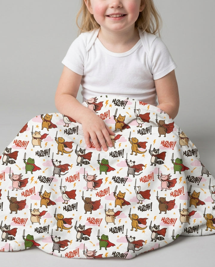 Huzzah! Huzzah! Bamboo Blanket