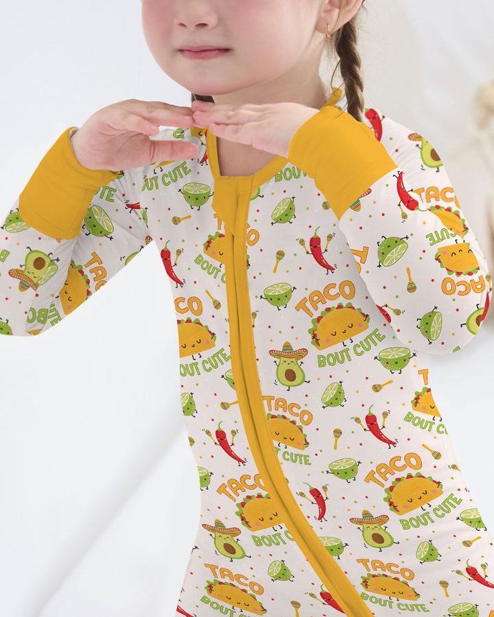 Funny Taco Bamboo Convertible Zippy