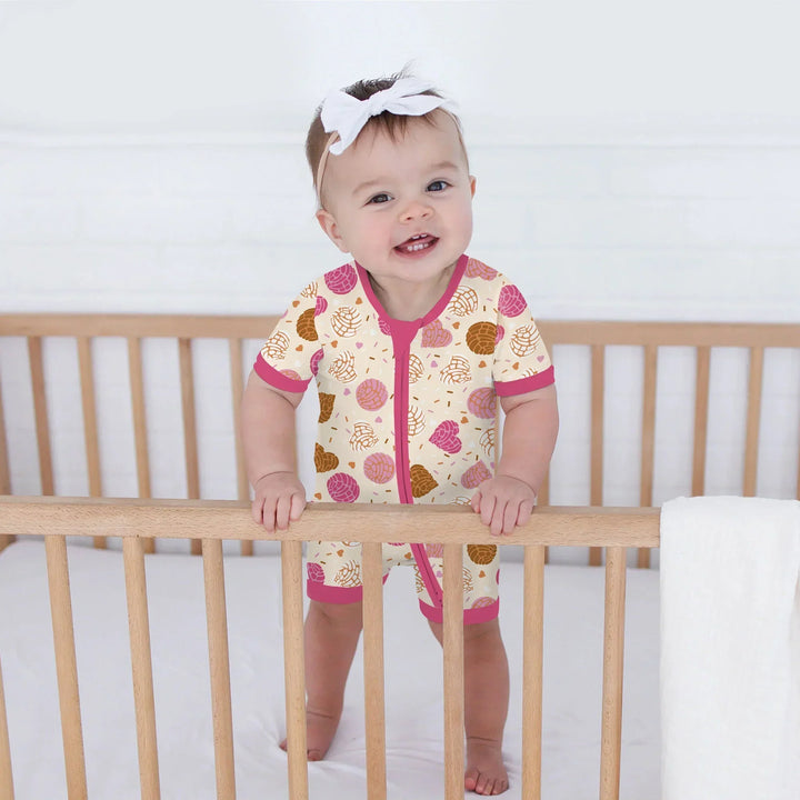Sweet Concha Bamboo Shorty Zippy