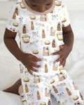 Holy Family Bamboo Two Piece Short Sleeve Pajama Set