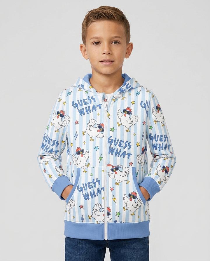 Guess What Chicken Butt! Bamboo Zip Hoodie