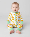 Cheesy Fishies Family Matching Bamboo Convertible Zippy