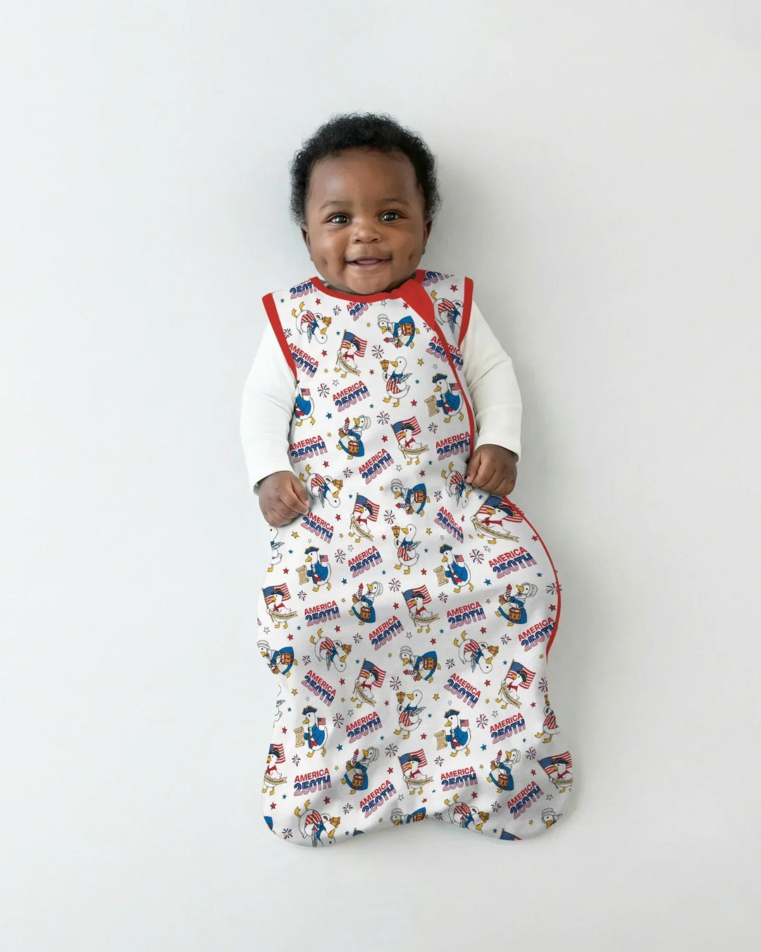 Patriotic Goose Celebrating 250 Years Bamboo Sleep Bag