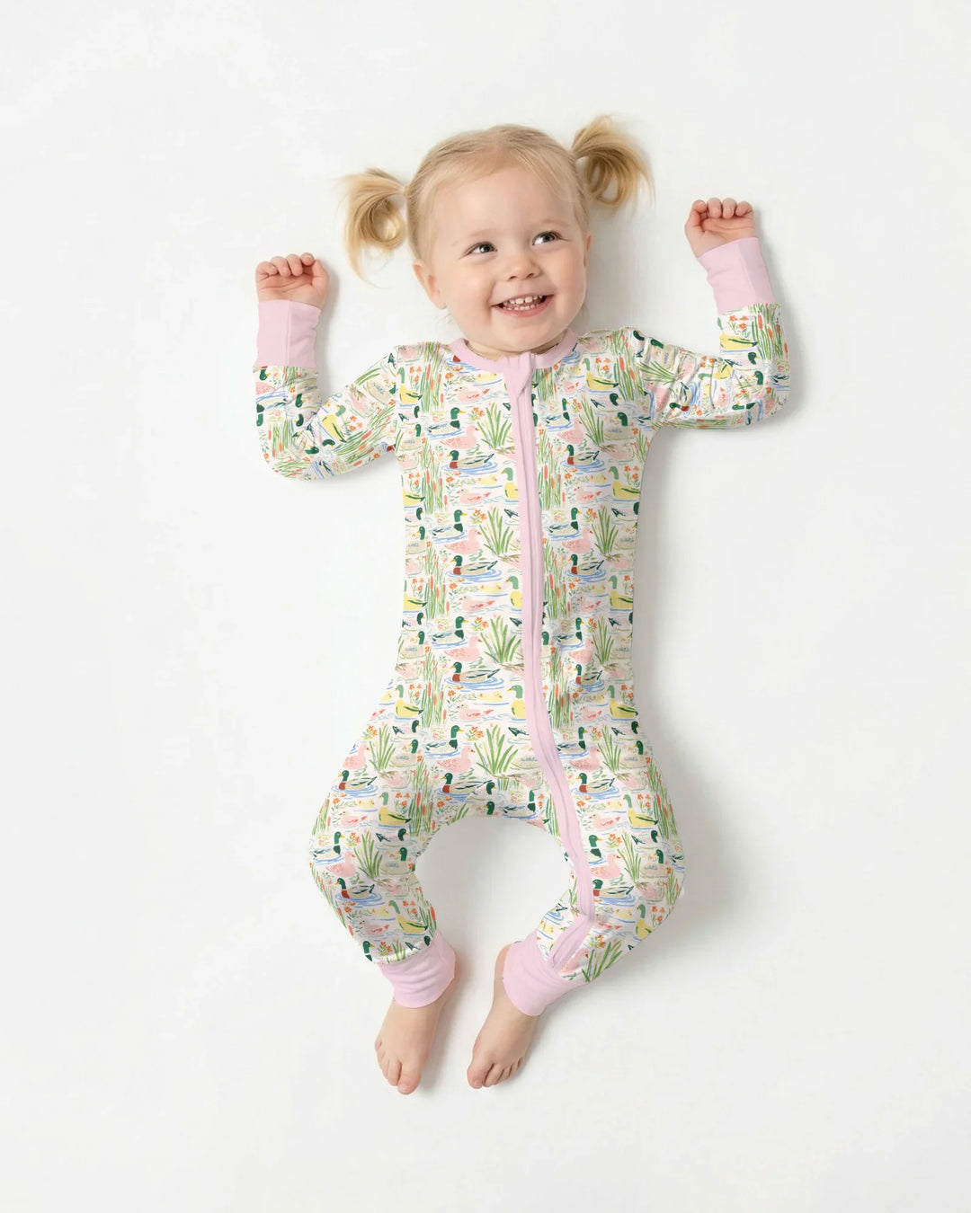 Whimsical Mallard Duck Bamboo Convertible Zippy