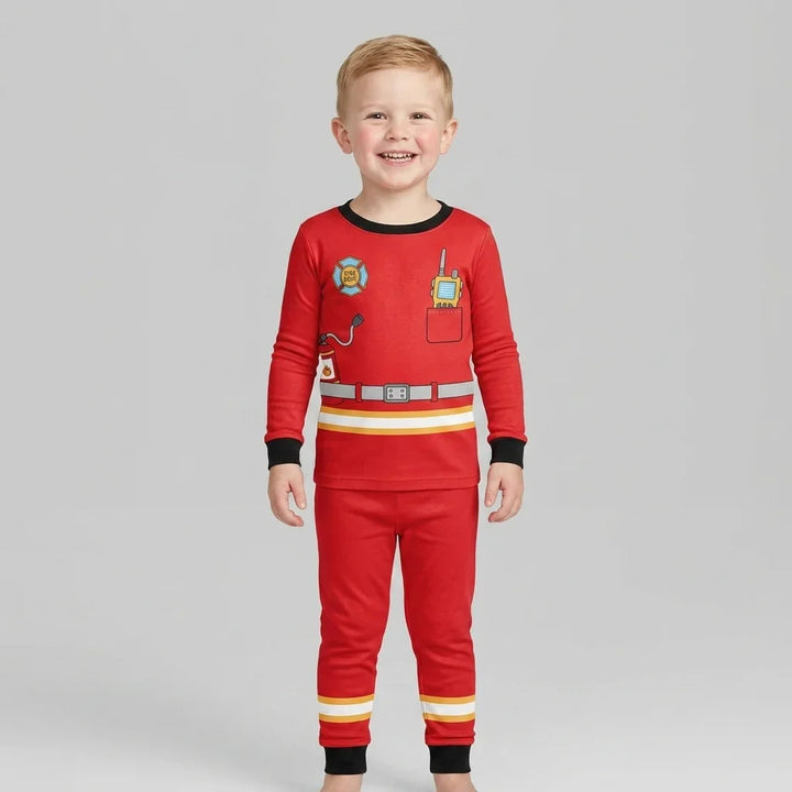 Template Bamboo Two Piece Long Sleeve Pyjamas Set
