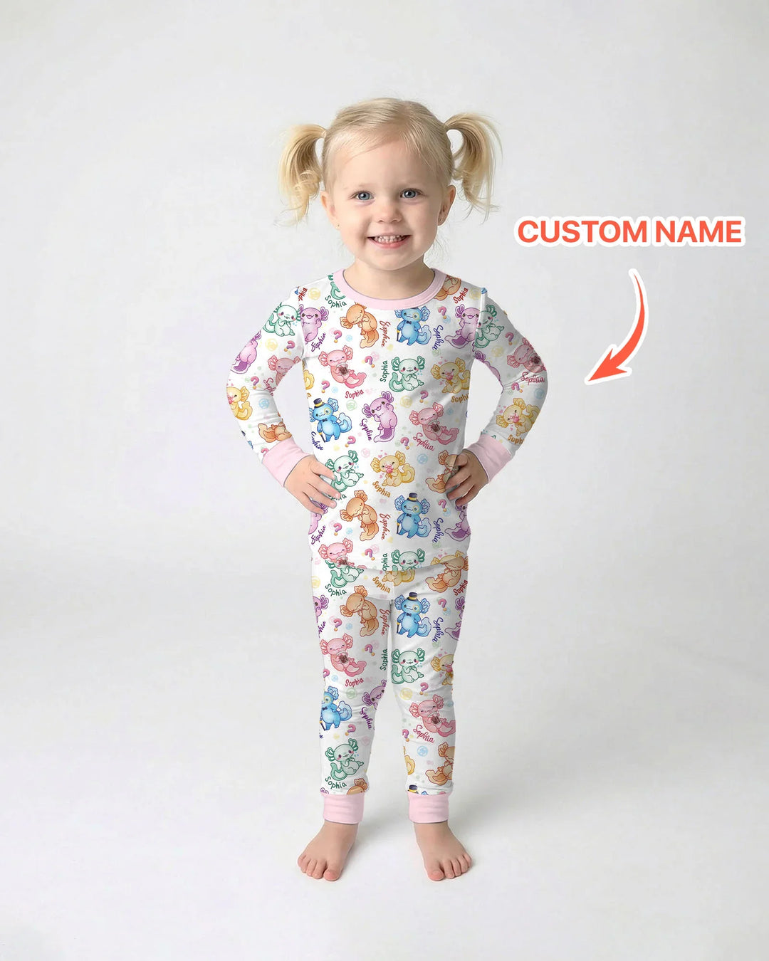 I Axololt Questions Bamboo Two Piece Long Sleeve Pajama Set