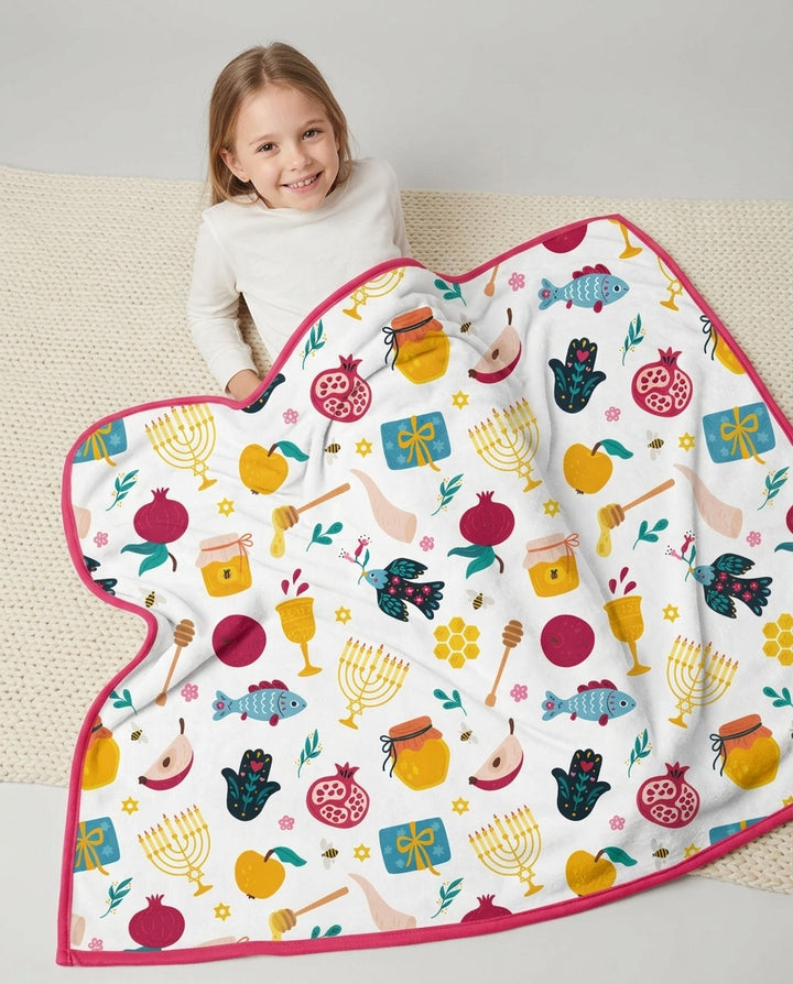 Shanah Tovah Party Bamboo Blanket